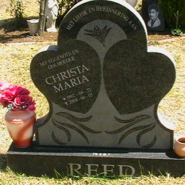 REED Christa Maria 1962-2004