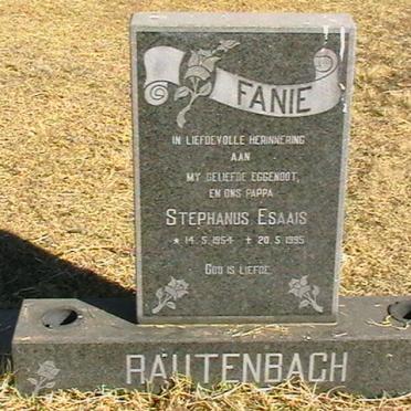 RAUTENBACH Stephanus Esaais 1954-1995