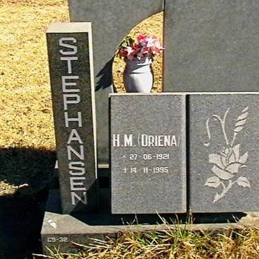 STEPHANSEN H.M. 1921-1995