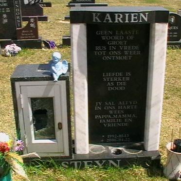 STEYN Karien 1992-2006