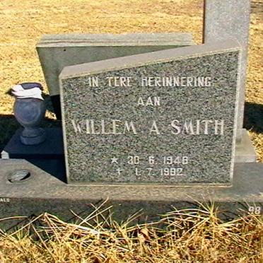 SMITH Willem A. 1948-1992