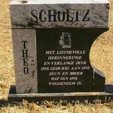 SCHOLTZ Theo 1977-2000