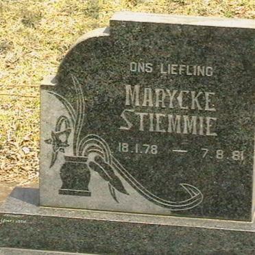 STIEMMIE Marycke 1978-1981
