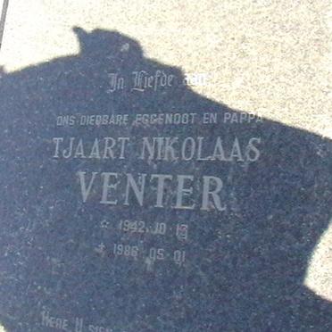 VENTER Tjaart Nikolaas 1942-1986