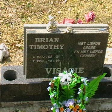 VISAGIE Brian Timothy 1992-1995