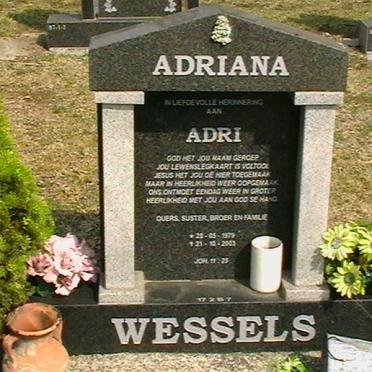 WESSELS Adriana 1979-2003