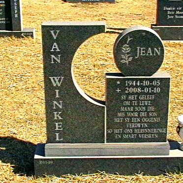 WINKEL Jean, van 1944-2008