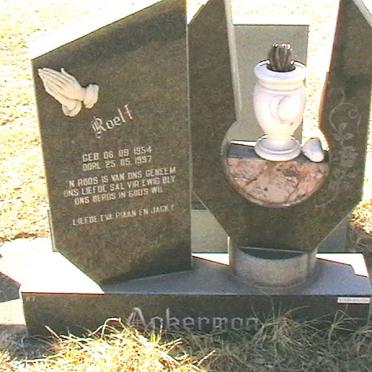 ACKERMAN Roelf 1954-1997
