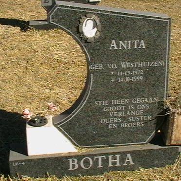 BOTHA Anita nee VAN DER WESTHUIZEN 1972-1999