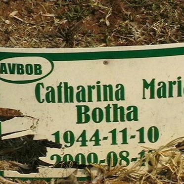 BOTHA Catharina Maria 1944-2009