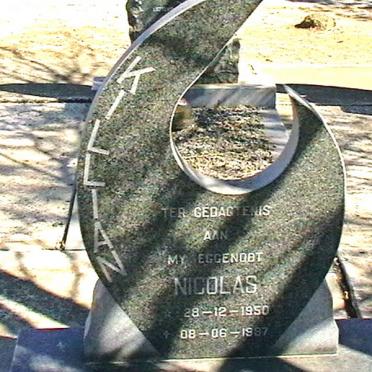 KILLIAN Nicolas 1950-1987