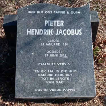 ? Pieter Hendrik Jacobus 1921-2013