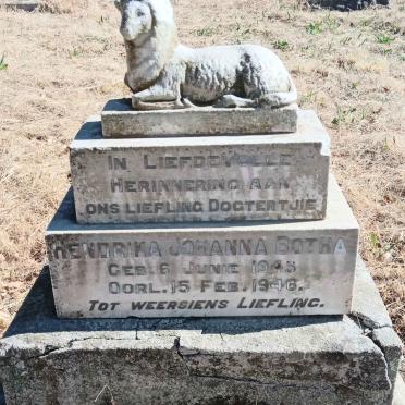 BOTHA Hendrika Johanna 1945-1946