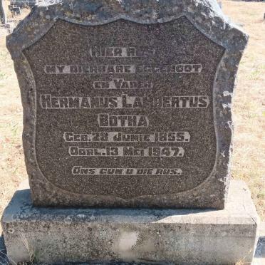 BOTHA Hermanus Lambertus 1855-1947