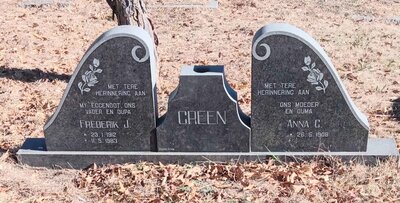 GREEN Frederik J. 1912-1983 & Anna C. 1908-