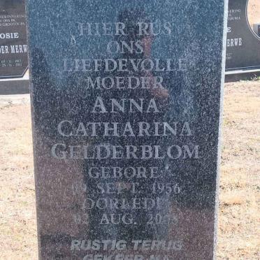 GELDERBLOM Anna Catharina 1956-201?