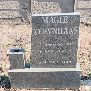 KLEYNHANS Magie 1939-1999