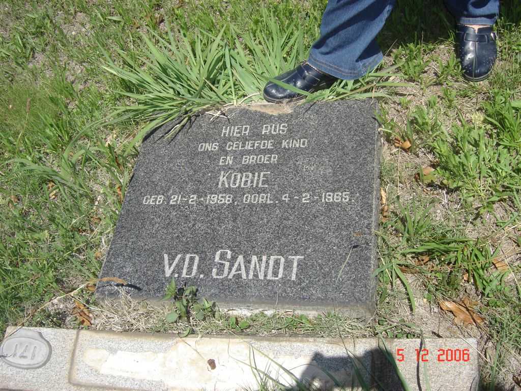 SANDT Kobie, van der 1958-1965