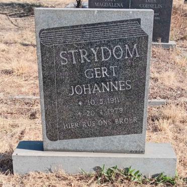 STRYDOM Gert Johannes 1911-1979
