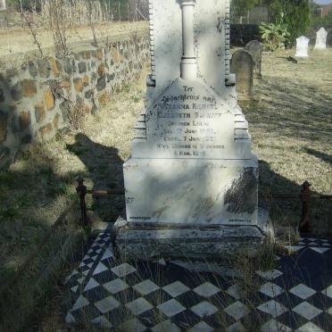 BOSHOFF Johanna Rachel Elizabeth 18??-1921