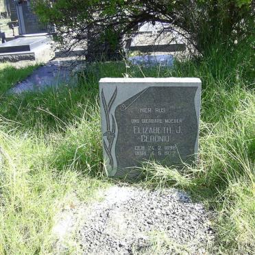 CERONIO Elizabeth J. 1898-1972