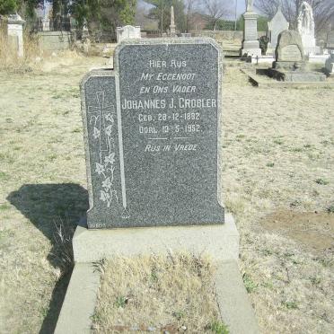 GROBLER Johannes J. 1882-1952