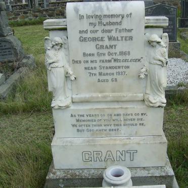 GRANT George Walter 1868-1937