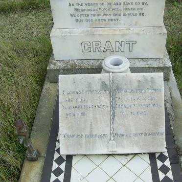 GRANT George Walter 1868-1937