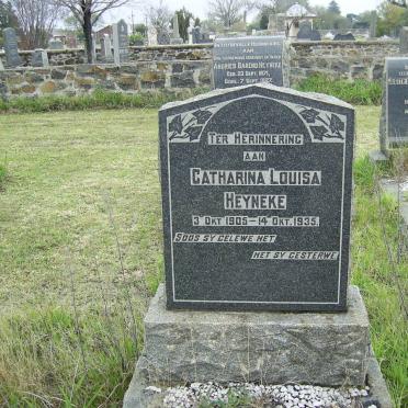HEYNEKE Catharina Louisa 1905-1935