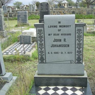 JOHANSSEN John R. 1885-1977