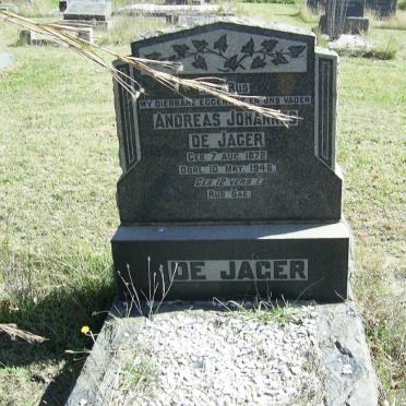 JAGER Andreas Johannes, de 1872-1946