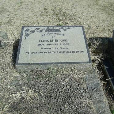 RITCHIE Flora M. 1880-1953