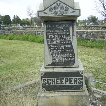 SCHEEPERS D.W. 1880-1934