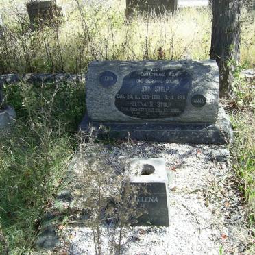STOLP John 1881-1961 &amp; Helena S. SCHEEPERS 1890-195?