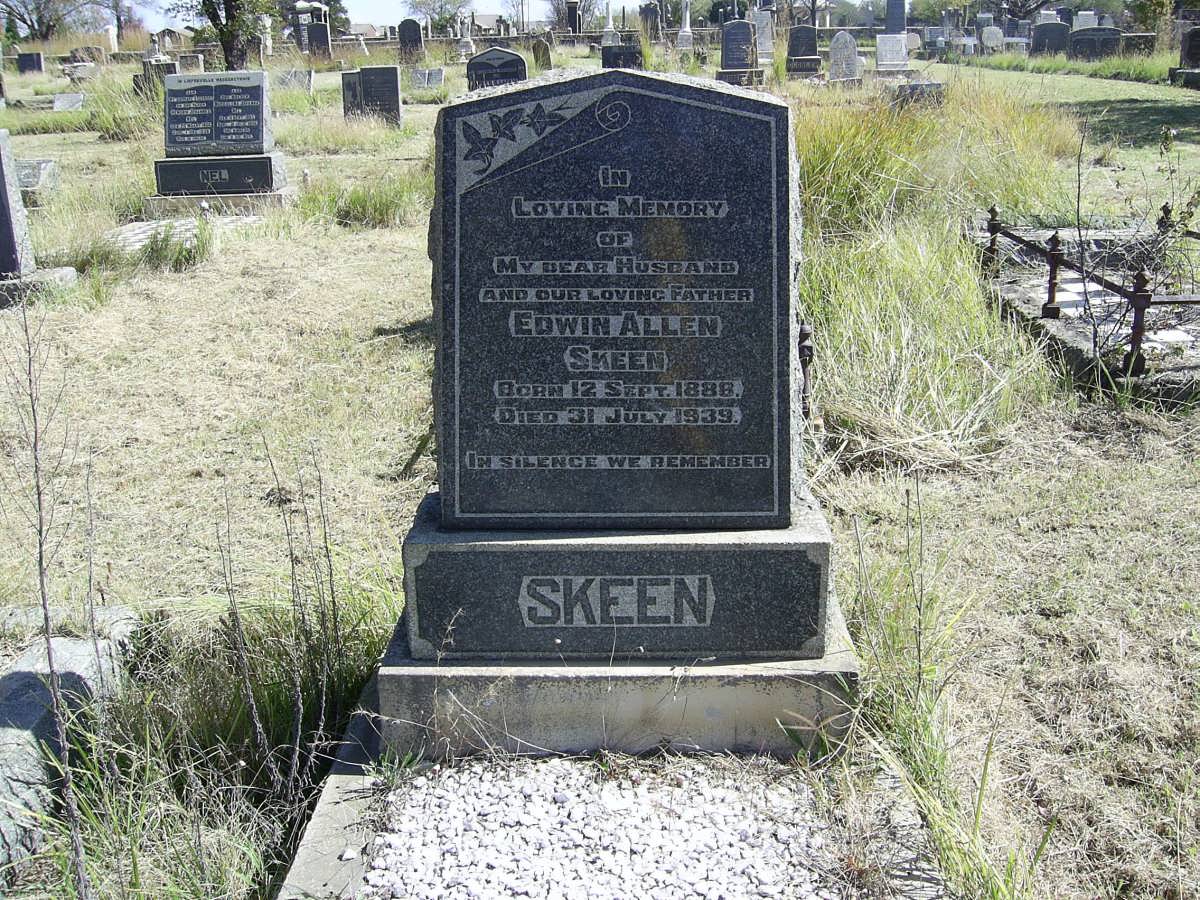 SKEEN Edwin Allen 1888-1939