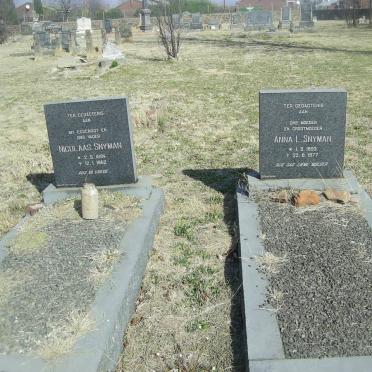 SNYMAN Nicolaas 1884-1962 &amp; Anna L. 1893-1977