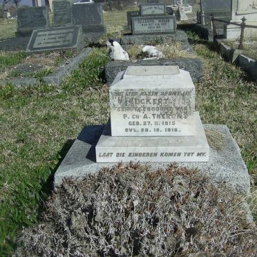 THERON Ockert 1915-1916