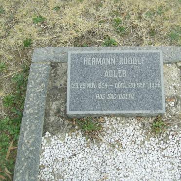 ADLER Hermann Rudolf 1954-1956