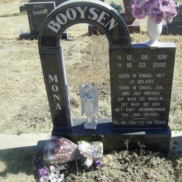 BOOYSEN Mona 1981-2002