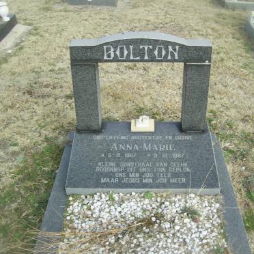 BOLTON Anna-Marie 1987-1987