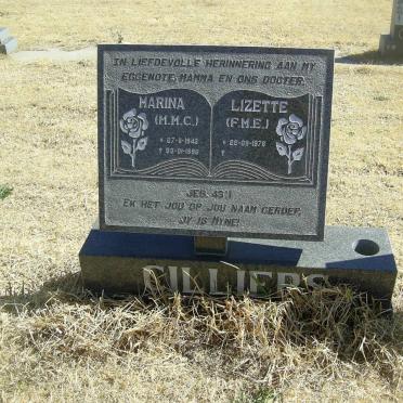 CILLIERS M.M.C. 1943-1998 :: CILLIERS F.M.E. 1978-