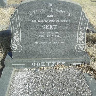 COETZEE Gert 1941-1959