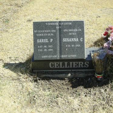 CELLIERS Sarel P. 1917-1999 &amp; Susanna C. 1925-