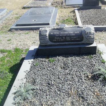 DELPORT Anna S. 1904-1984