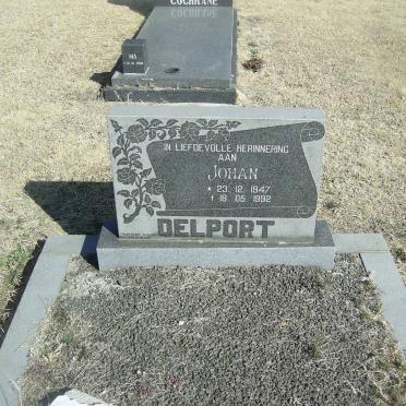 DELPORT Johan 1947-1992