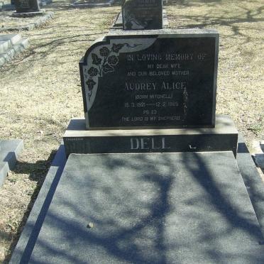 DELL Audrey Alice nee MITCHELL 1921-1985