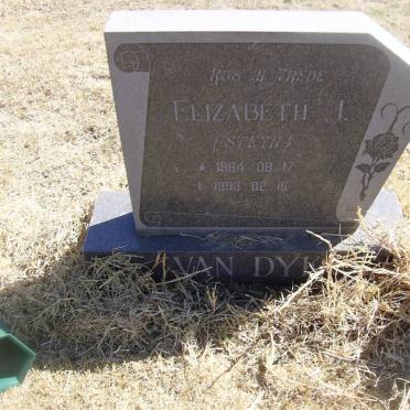 DYK Elizabeth J., van 1964-1993