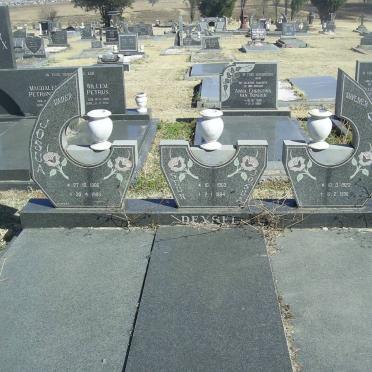 DEYSEL Josua 1906-1983 &amp; Gezina 1923-1996