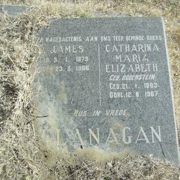 FLANAGAN James 1879-1966 &amp; Catharina Maria Elizabeth BODENSTEIN 1883-1967