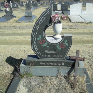 GOUWS Floris Johannes 1938-1981